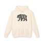 DADDY BEAR Lightweight Hoodie - Onyx Silhouette Design