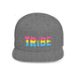 TRIBE Logo Flat Bill Snapback — Pansexual Pride Design
