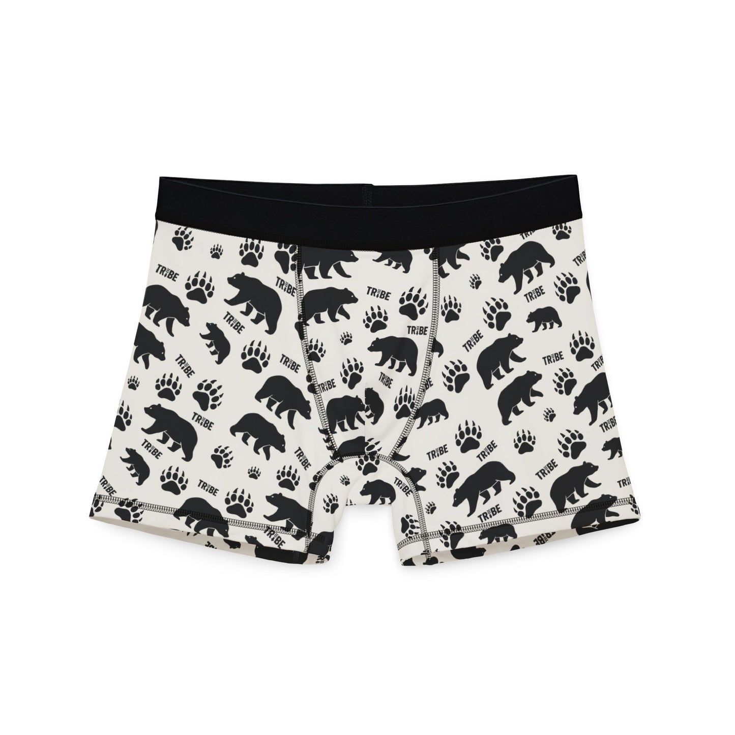BEAR TRIBE Men's Boxer Briefs - Bone
