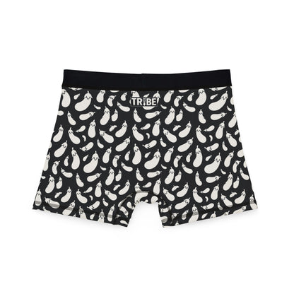 AUBERGINE Men's Boxer Briefs - Onyx