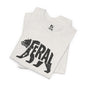 FERAL BEAR Jersey Tee - Onyx Silhouette Design