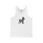 PUP Jersey Tank - Onyx Silhouette Design