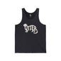 OTTER Jersey Tank - Bone Silhouette Design