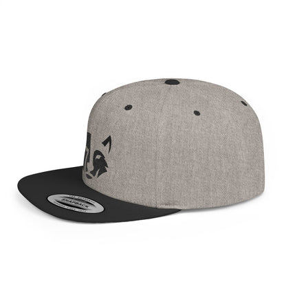TRIBE Icon Flat Bill Snapback — Onyx Design