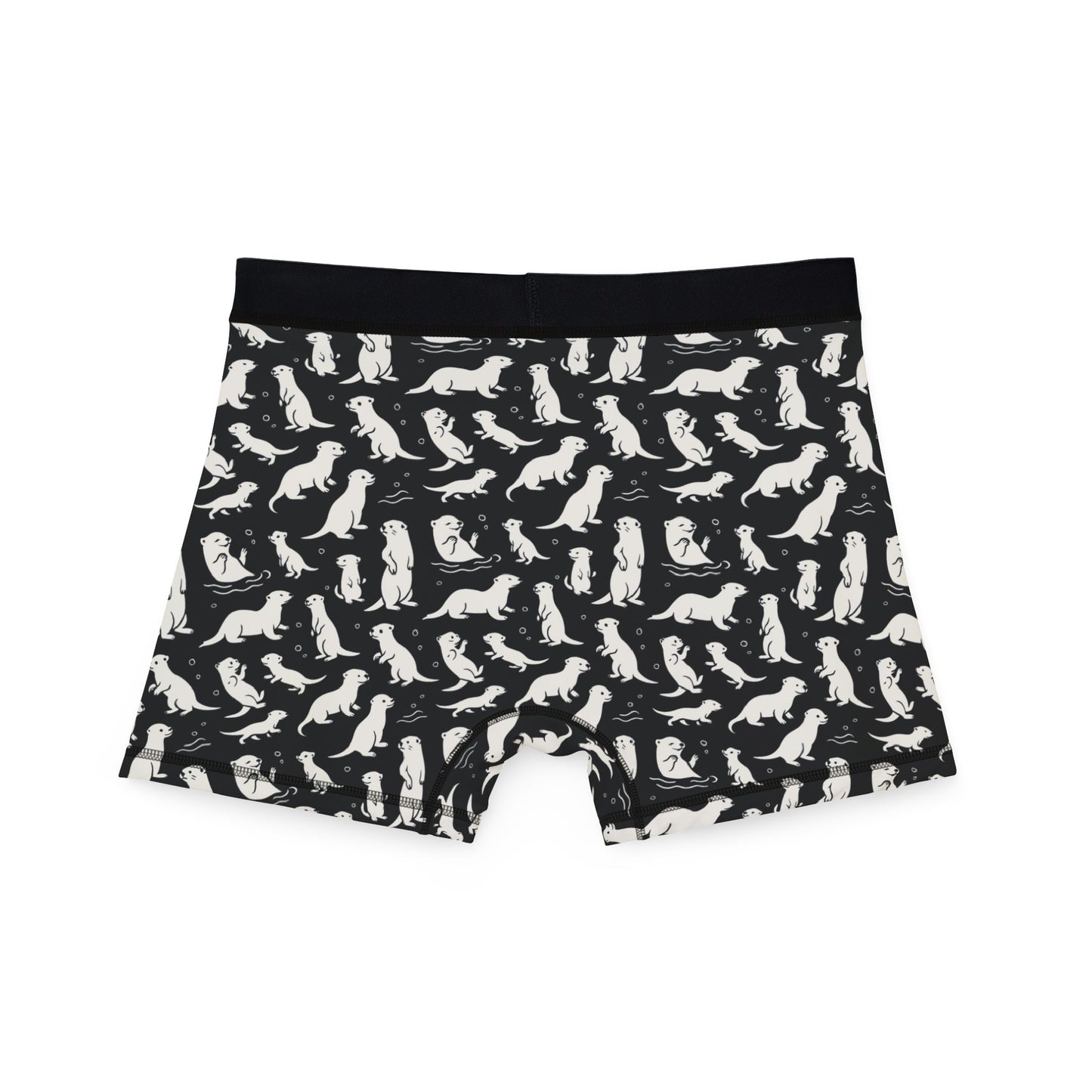 OTTERLY ADORABLE Men's Boxer Briefs - Onyx