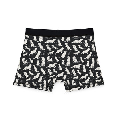 OTTERLY ADORABLE Men's Boxer Briefs - Onyx