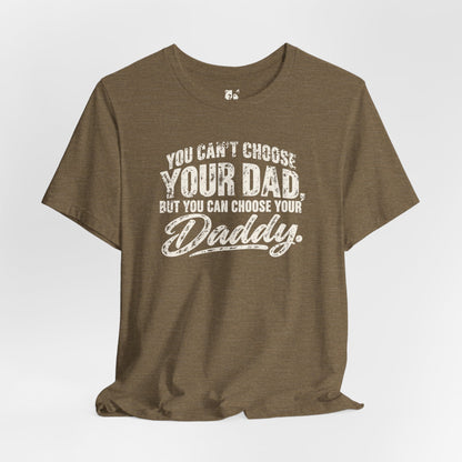 Choose Your Daddy Jersey Tee
