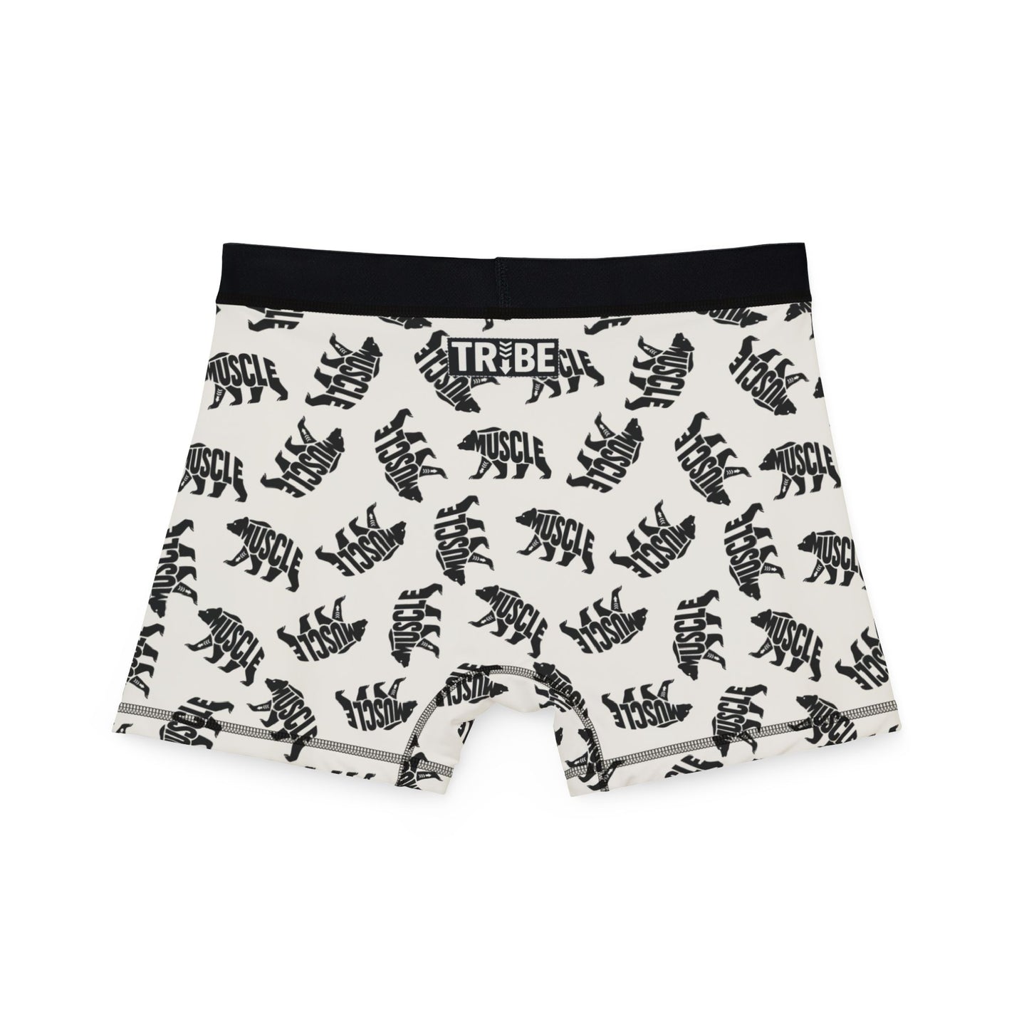 MUSCLE BEAR Men's Boxer Briefs - Bone