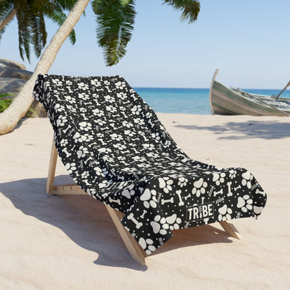 PAWFECT PUP Beach Towel - Onyx