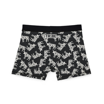 HORNY BULL Men's Boxer Briefs - Onyx