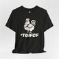 #TGIFCF Jersey Tee - Bone Silhouette Design