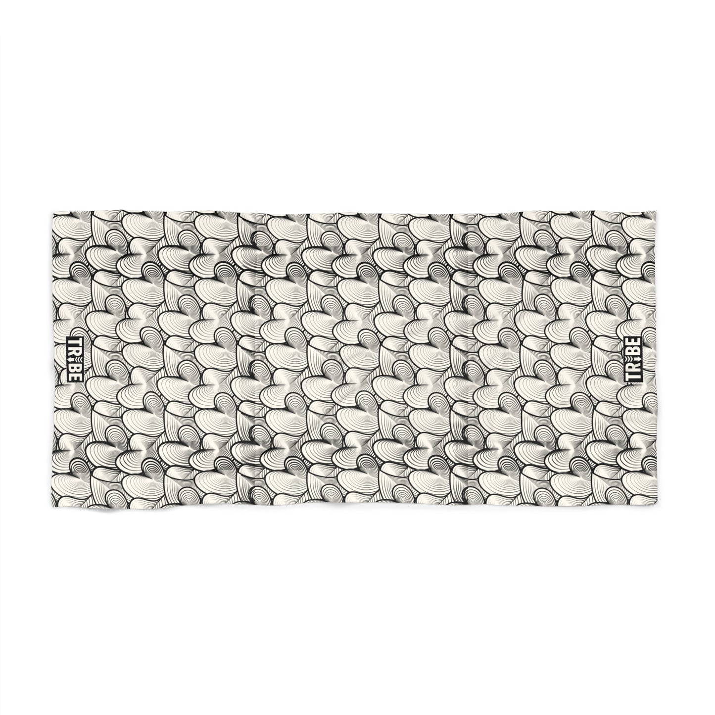 HEART-ON Beach Towel - Bone