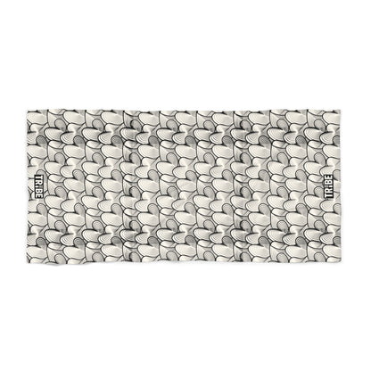 HEART-ON Beach Towel - Bone