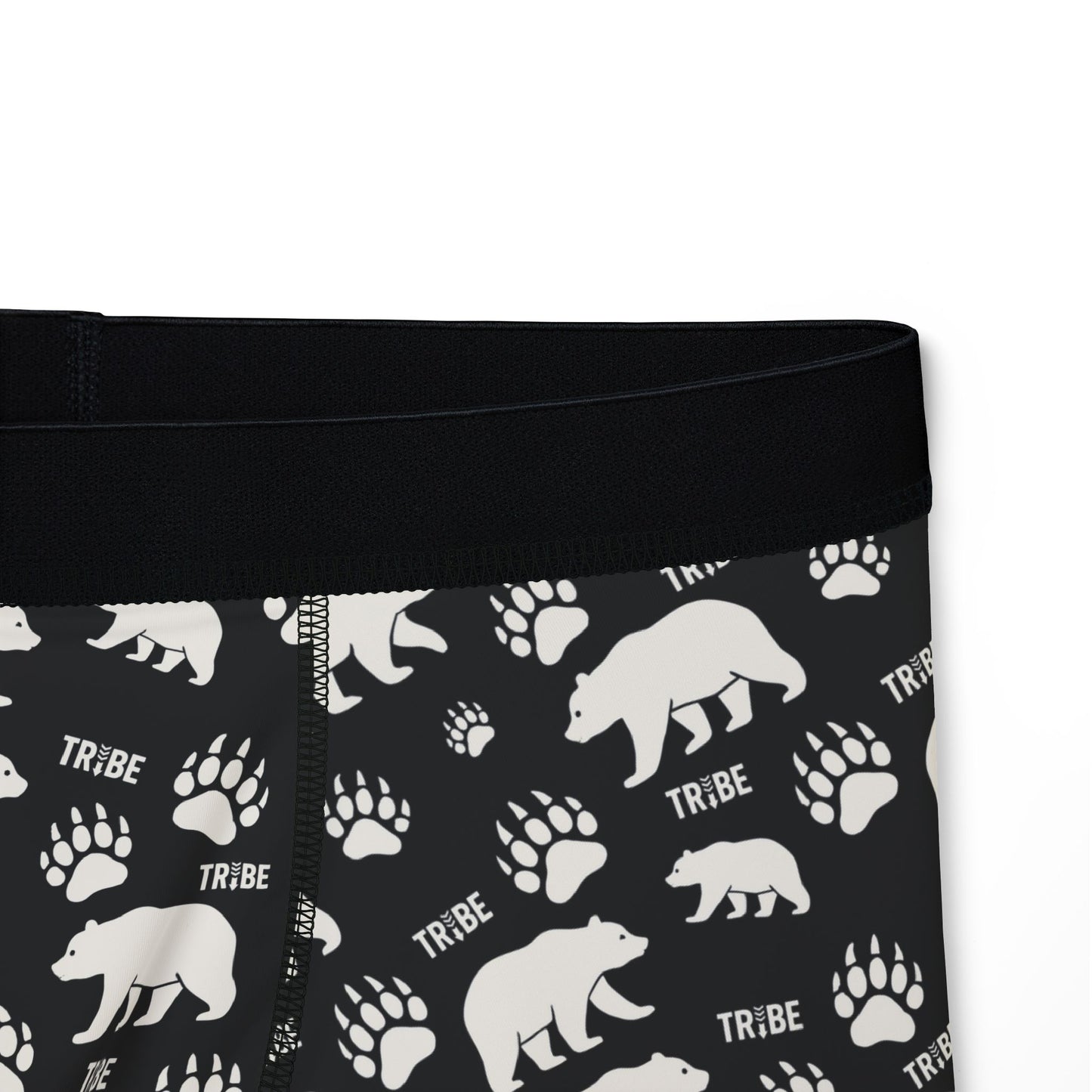 BEAR TRIBE Men's Boxer Briefs - Onyx