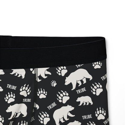 BEAR TRIBE Men's Boxer Briefs - Onyx