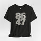 8647 Jersey Tee - Bone Design