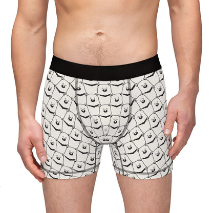 BEAR STARE Men's Boxer Briefs - Bone