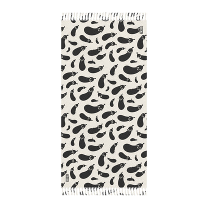 AUBERGINE Sarong - Bone