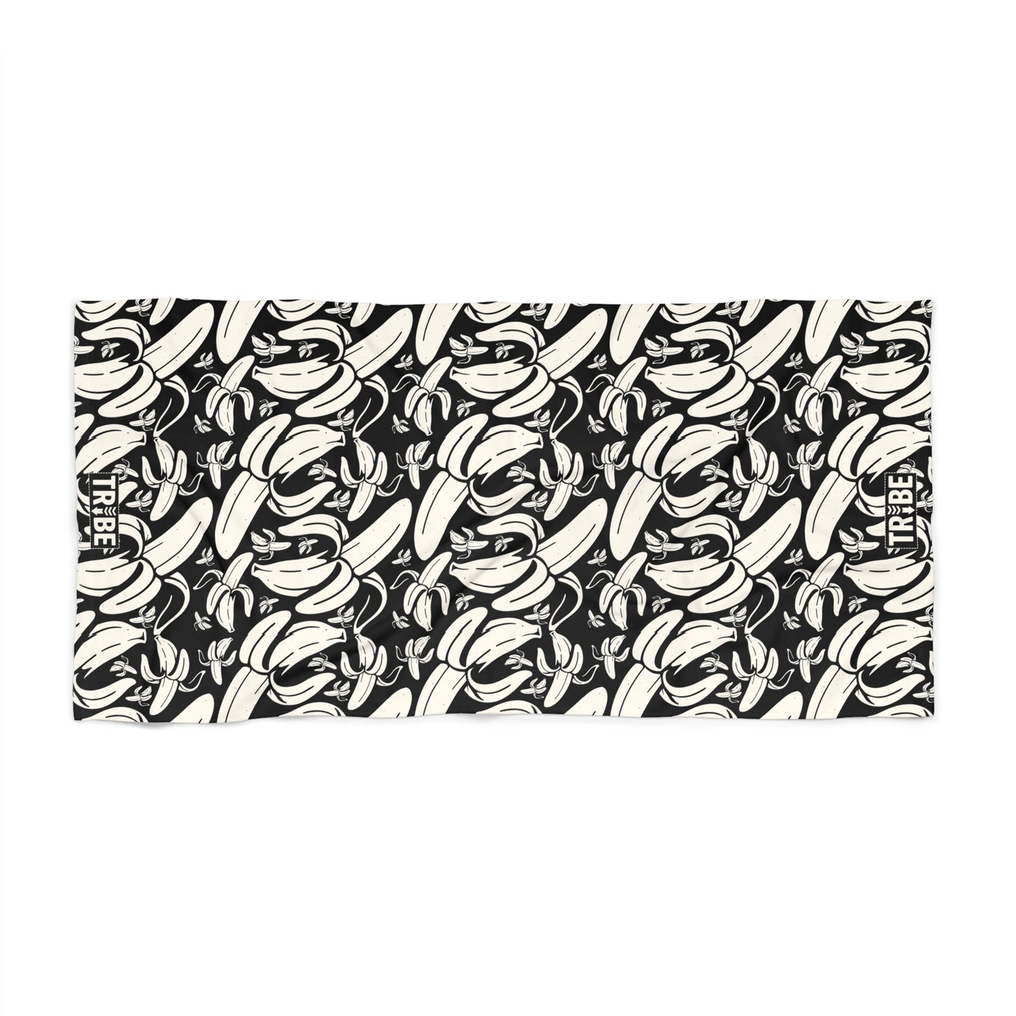 SHIT IS BANANAS Beach Towel - Onyx