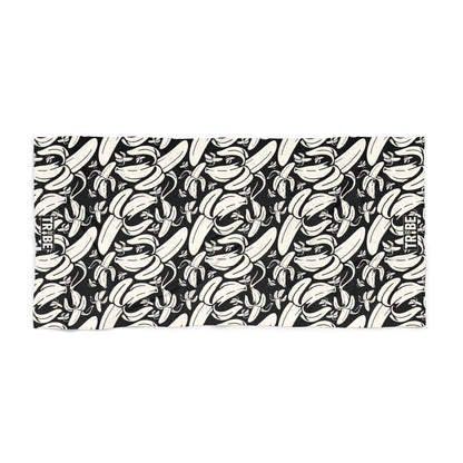 SHIT IS BANANAS Beach Towel - Onyx