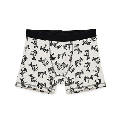 BOTTOM ASS Men's Boxer Briefs - Bone