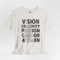 QUALITY MATERIAL Jersey Tee - Onyx Design