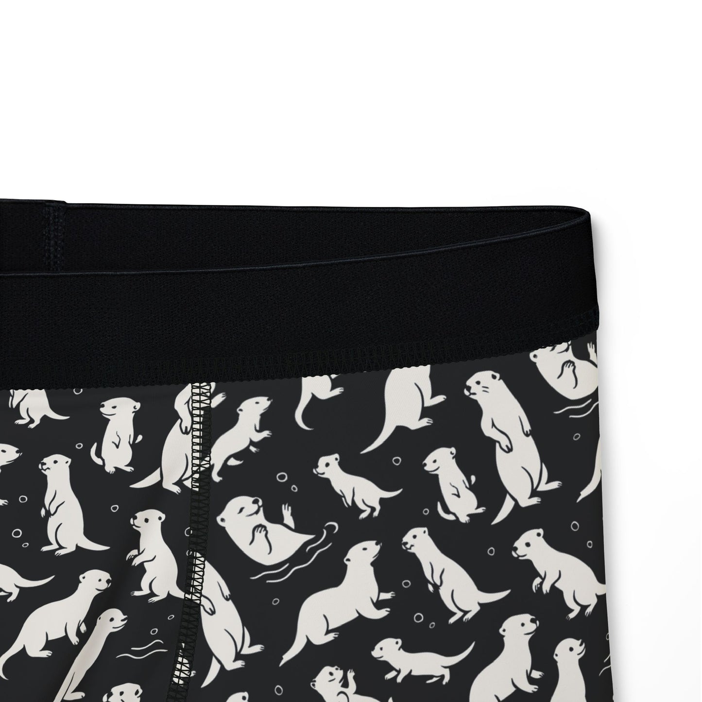 OTTERLY ADORABLE Men's Boxer Briefs - Onyx