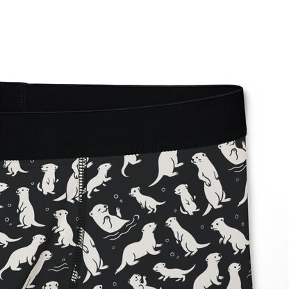 OTTERLY ADORABLE Men's Boxer Briefs - Onyx