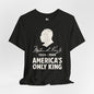 AMERICA'S ONLY KING Jersey Tee - Bone Design