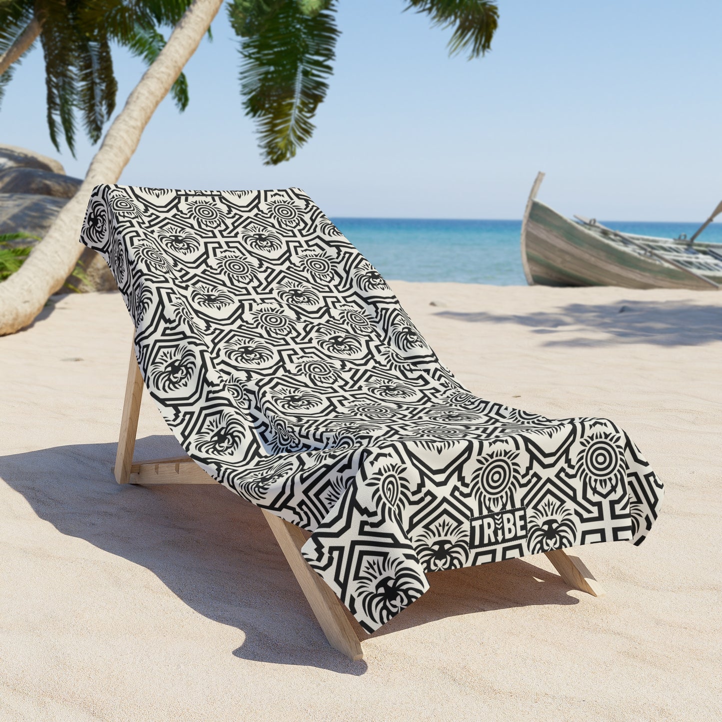 ROAR Beach Towel - Bone