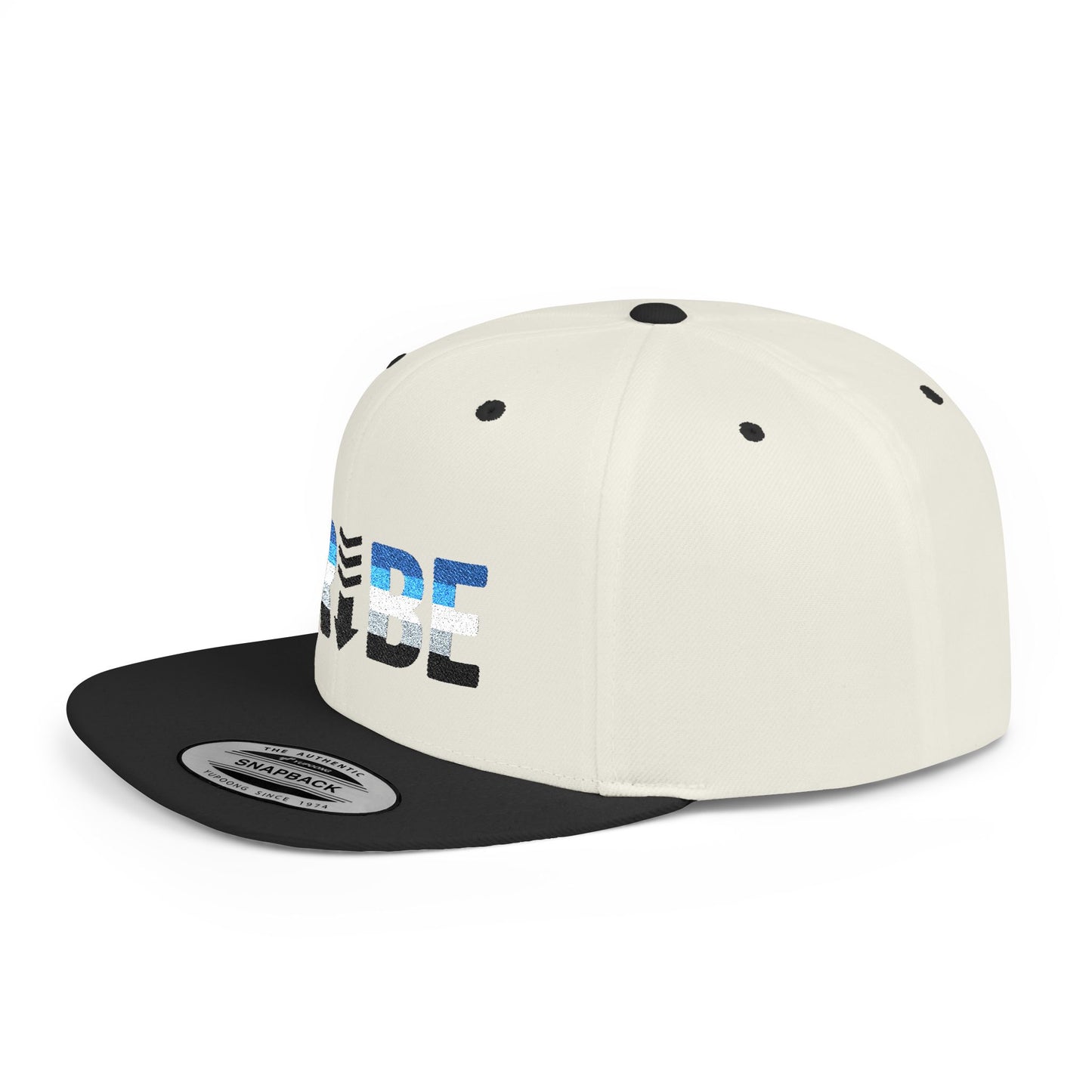 TRIBE Logo Flat Bill Snapback — Otter Pride Design