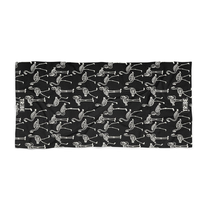 FLOCK TOGETHER Beach Towel - Onyx