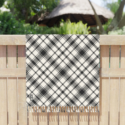 TARTAN Sarong - Bone