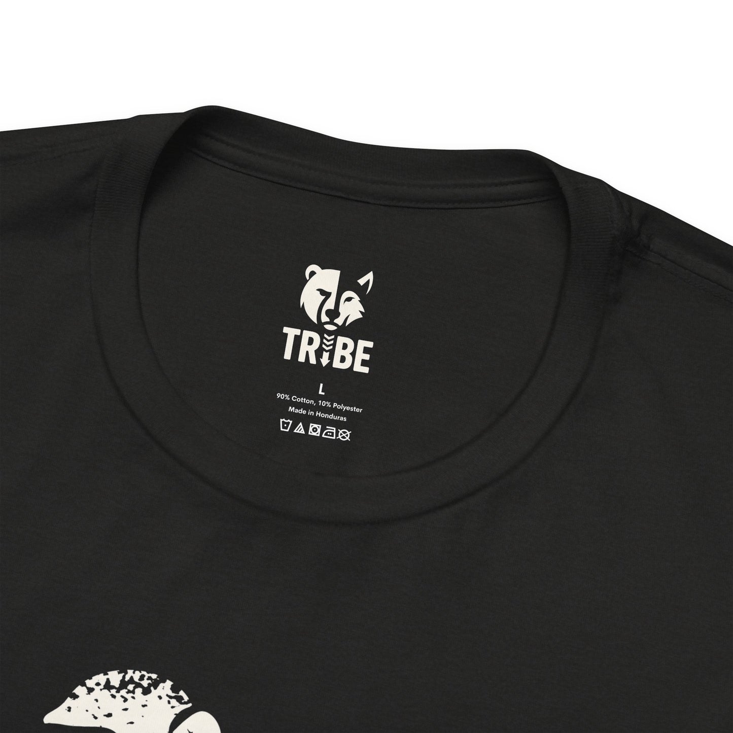 FERAL MONKEY Jersey Tee - Bone Silhouette Design