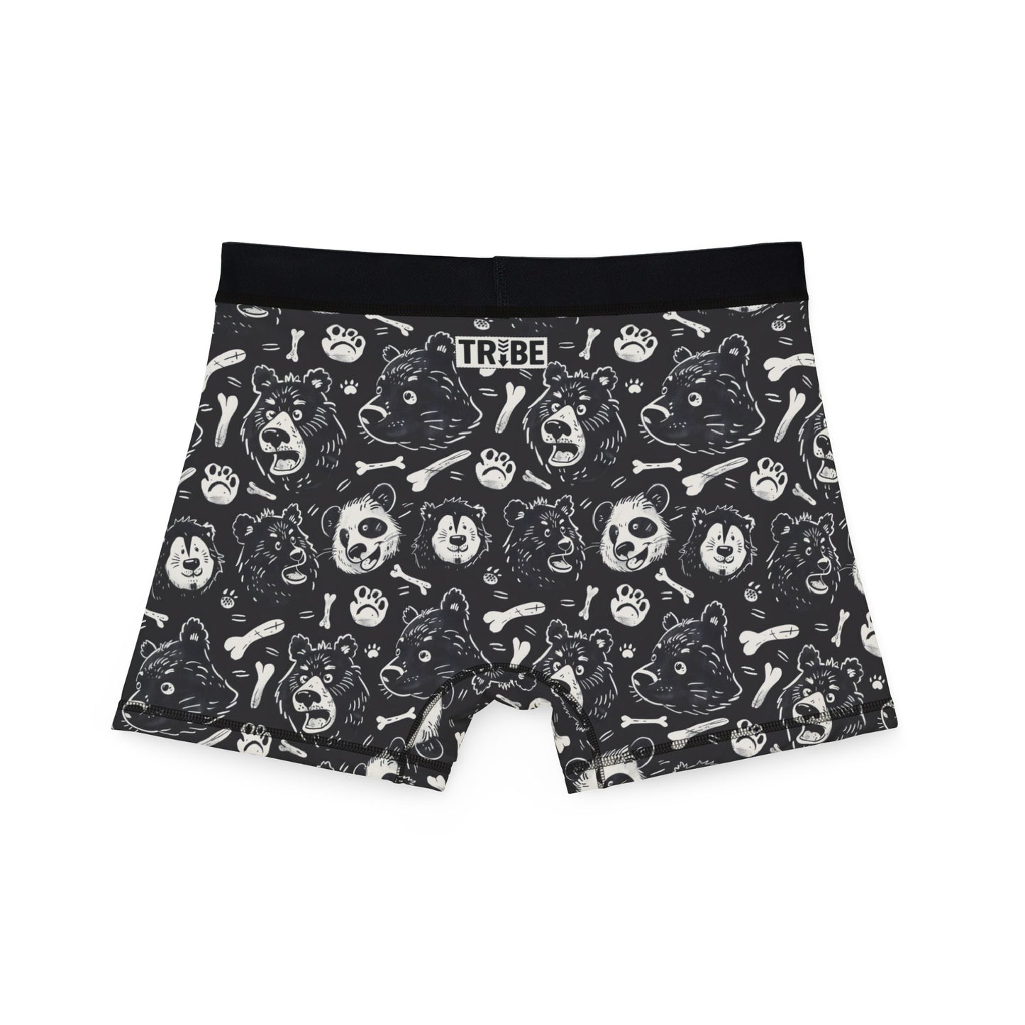 BEAR BONES Men's Boxer Briefs - Onyx