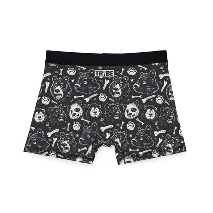 BEAR BONES Men's Boxer Briefs - Onyx