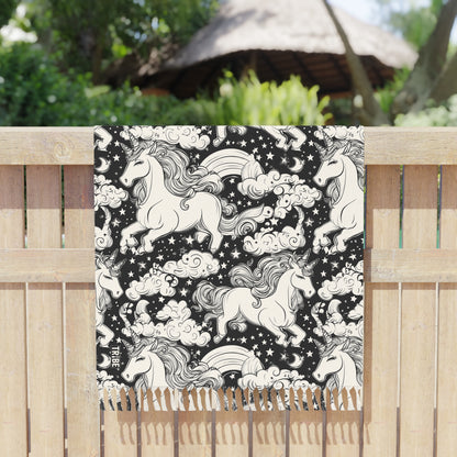 COSMIC UNICORN Sarong - Onyx