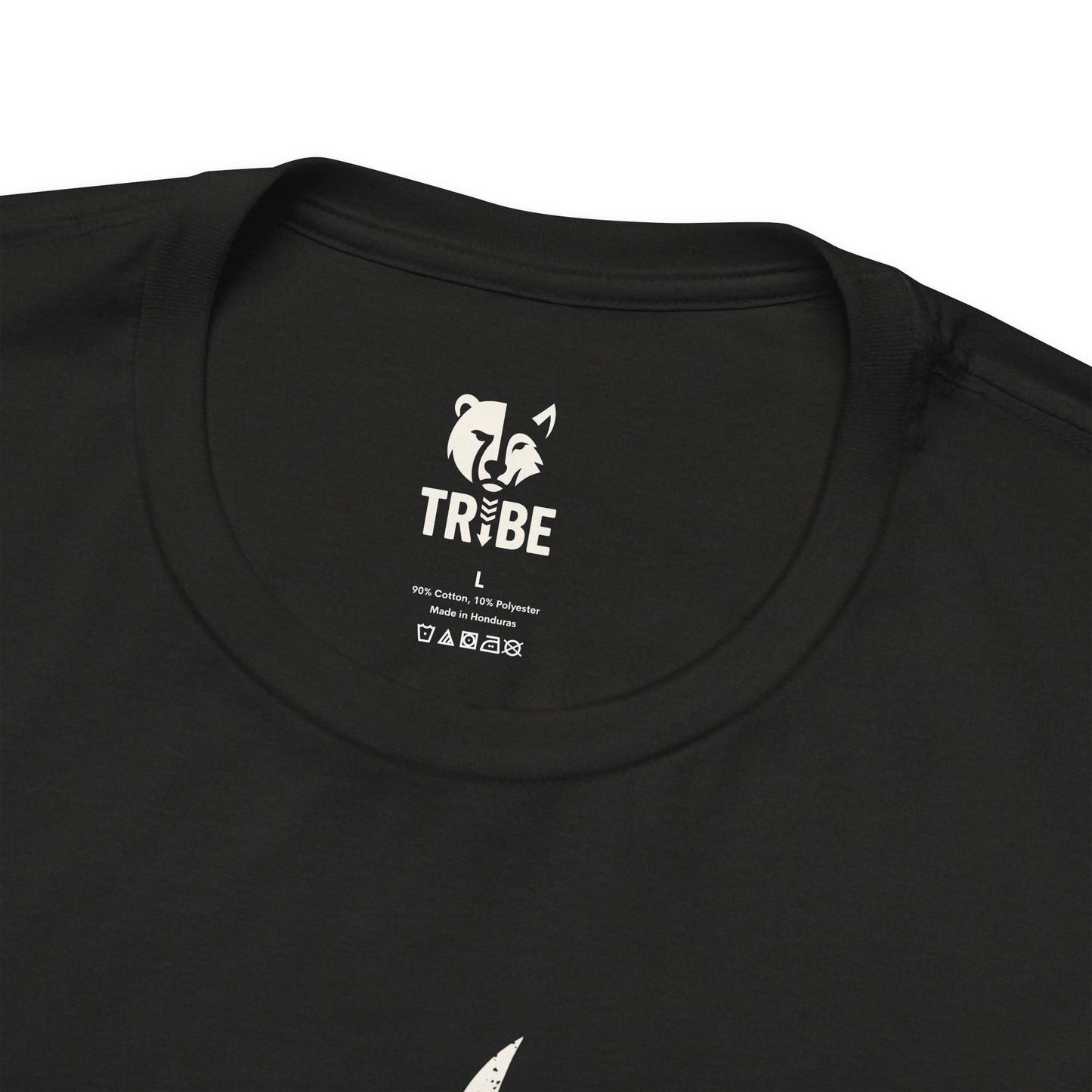 HUNG BULL Jersey Tee - Bone Silhouette Design
