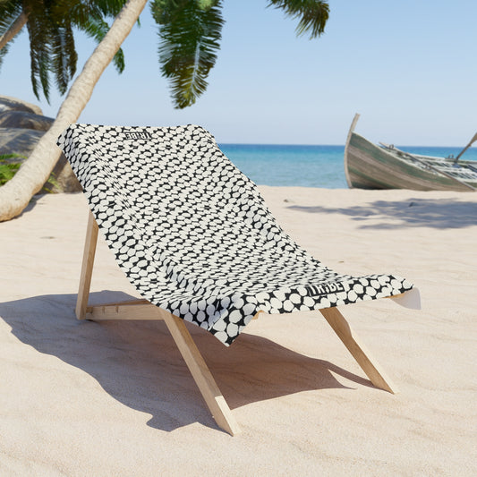 SPOT ME BRO Beach Towel - Bone