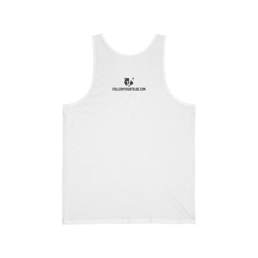 VERS UNICORN Jersey Tank - Onyx Silhouette Design