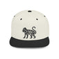 MONKEY BATOR Flat Bill Snapback — Onyx Silhouette Design