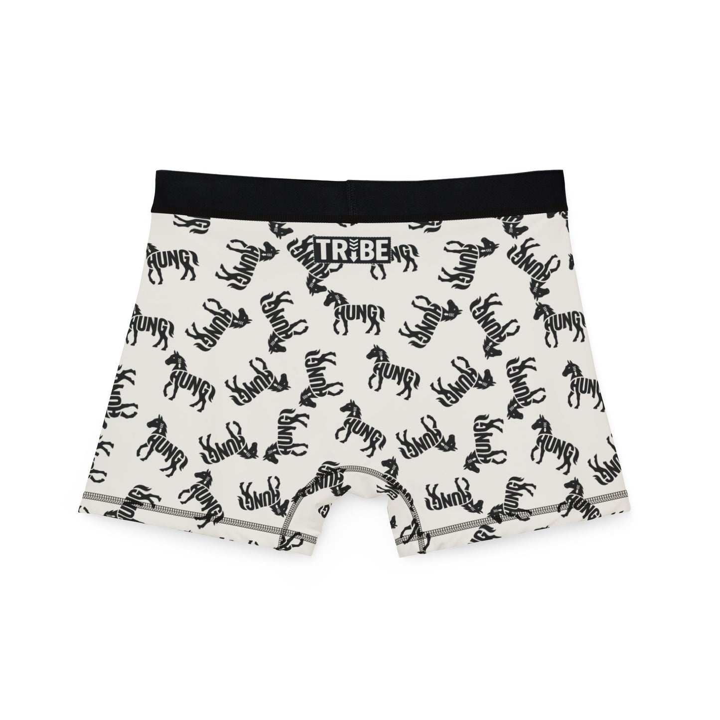 HUNG HORSE Men's Boxer Briefs - Bone