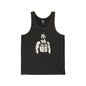 MIGUEL Jersey Tank - Bone Silhouette Design