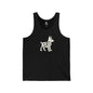 PUP Jersey Tank - Bone Silhouette Design