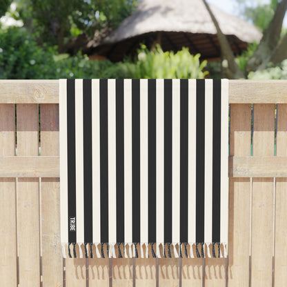 STRIPED Sarong - Onyx & Bone