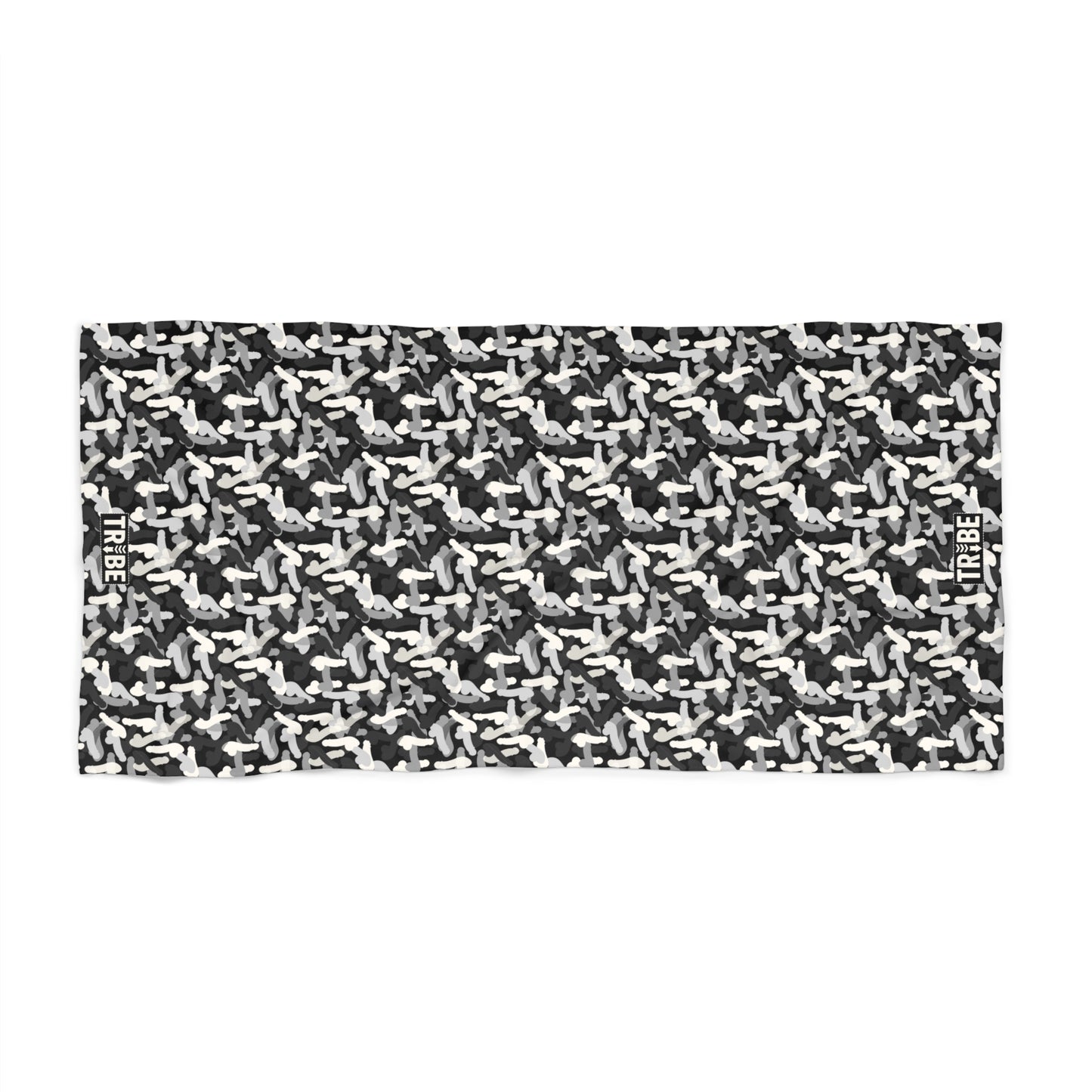 CAMOPHALLUS Beach Towel - Onyx
