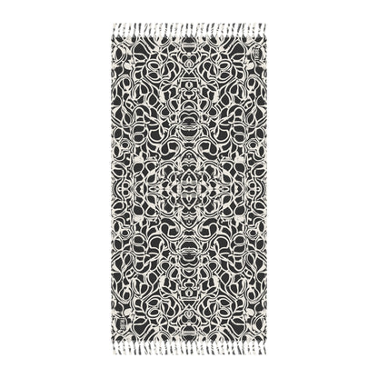 SCRIBBLES Sarong - Onyx