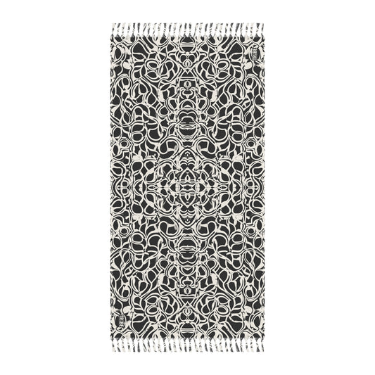 SCRIBBLES Sarong - Onyx