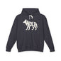 WOLF Lightweight Hoodie - Bone Silhouette Design
