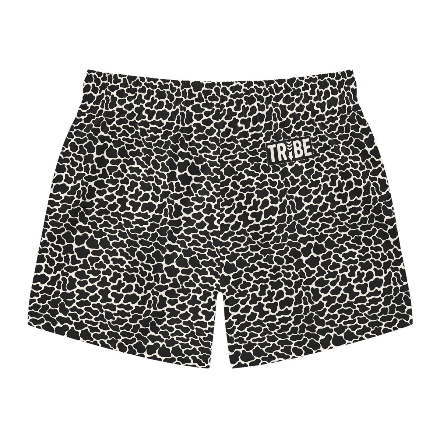 FERAL Imprinted 5-6" Inseam Swim Trunks - Onyx
